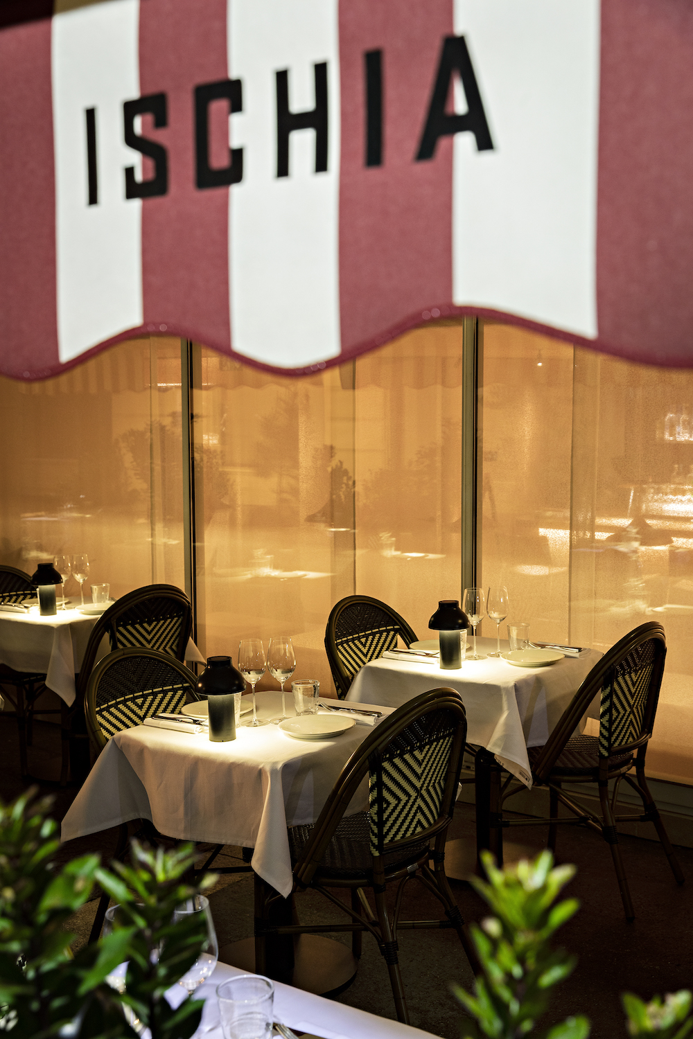 Terrace restaurant Ischia - Cyril Lignac